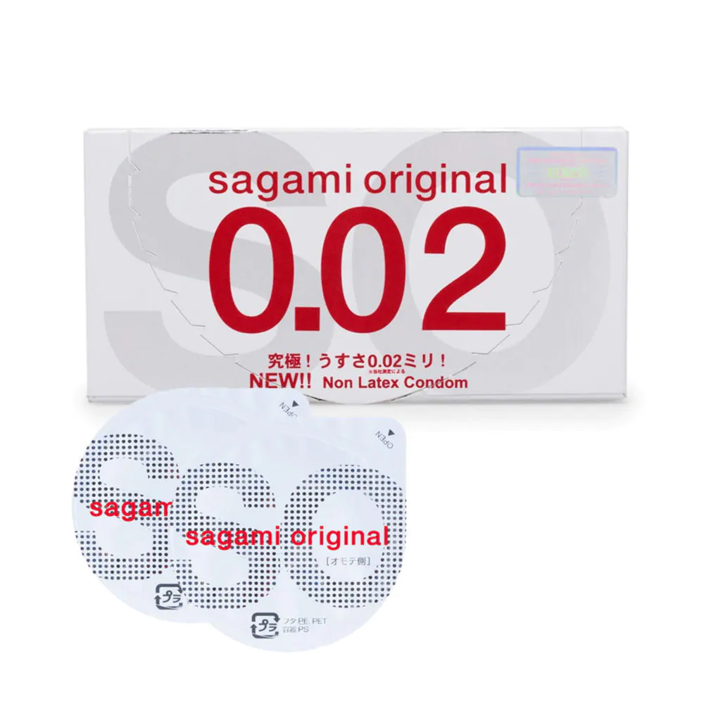 Bao Cao Su Siêu Mỏng Sagami Original 0.02 Hộp 2 Chiếc