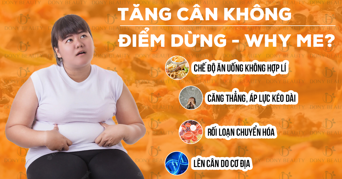 nguyên nhân gây tăng cân