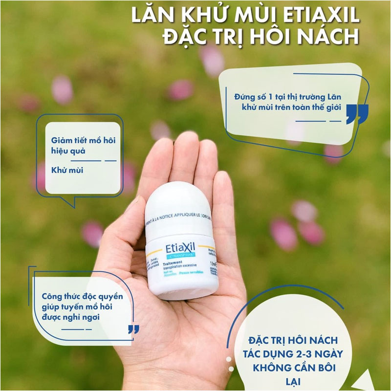 Bật mí loại thuốc trị hôi nách tốt nhất hiện nay