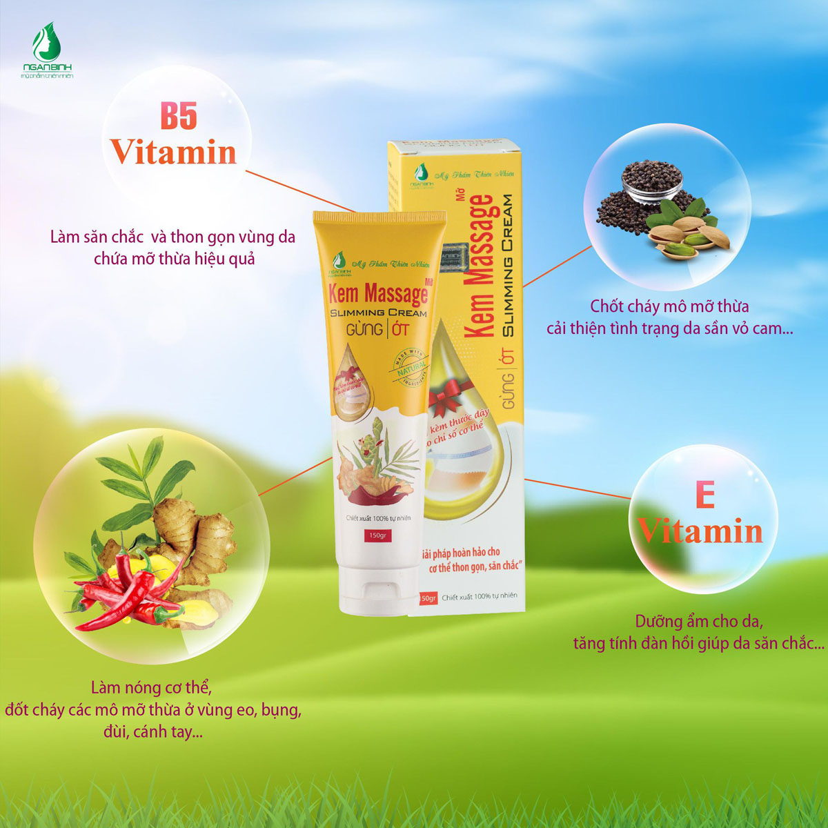 Mua Kem tan mỡ gừng ớt gia truyền Ngân Bình ở đâu uy tín, chất lượng?