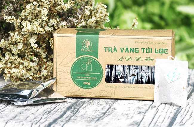 Trà vằng túi lọc Wonmom 200 Gram