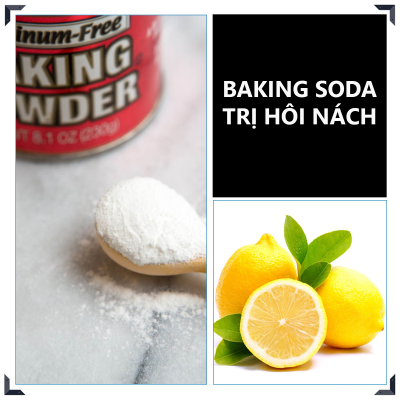 Cách Trị Hôi Nách Bằng Baking Soda Của Cô Gái Bị "Viêm Cánh" Hơn 5 Năm Nay