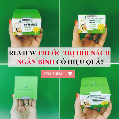 Review Thuốc Bột Trị Hôi Nách Ngân Bình Có Hiệu Quả Không?